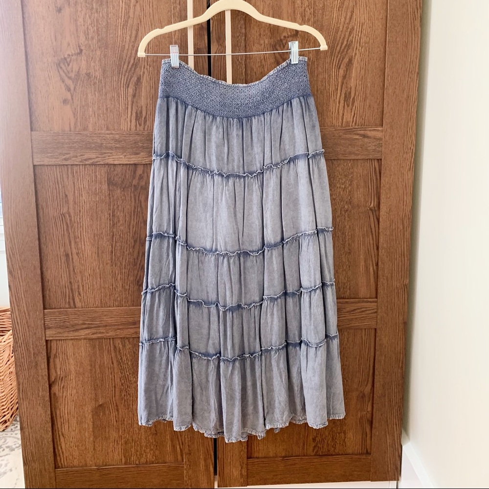 Lucky & Coco Boho Maxi Skirt